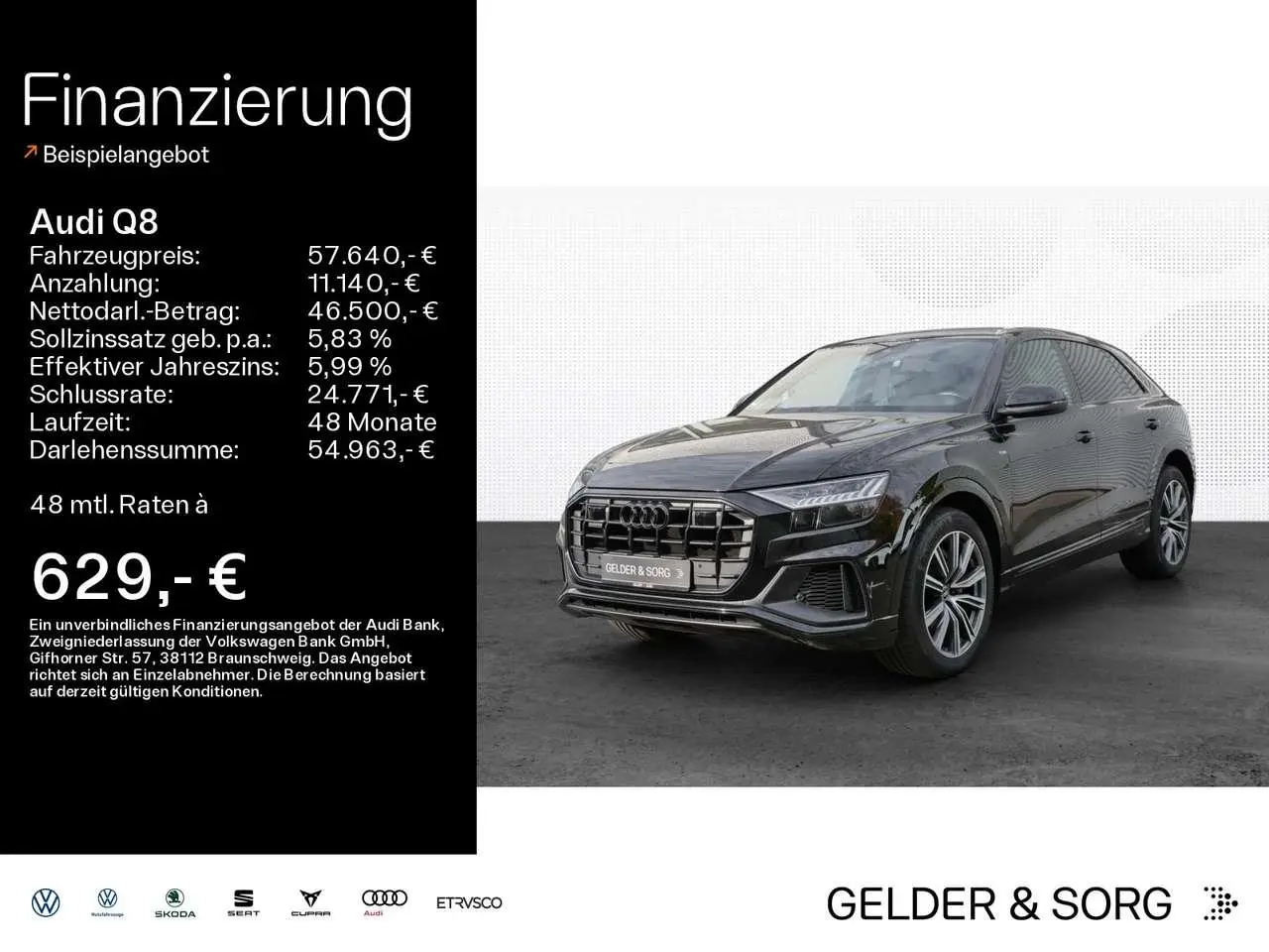 Photo 1 : Audi Q8 2021 Hybride