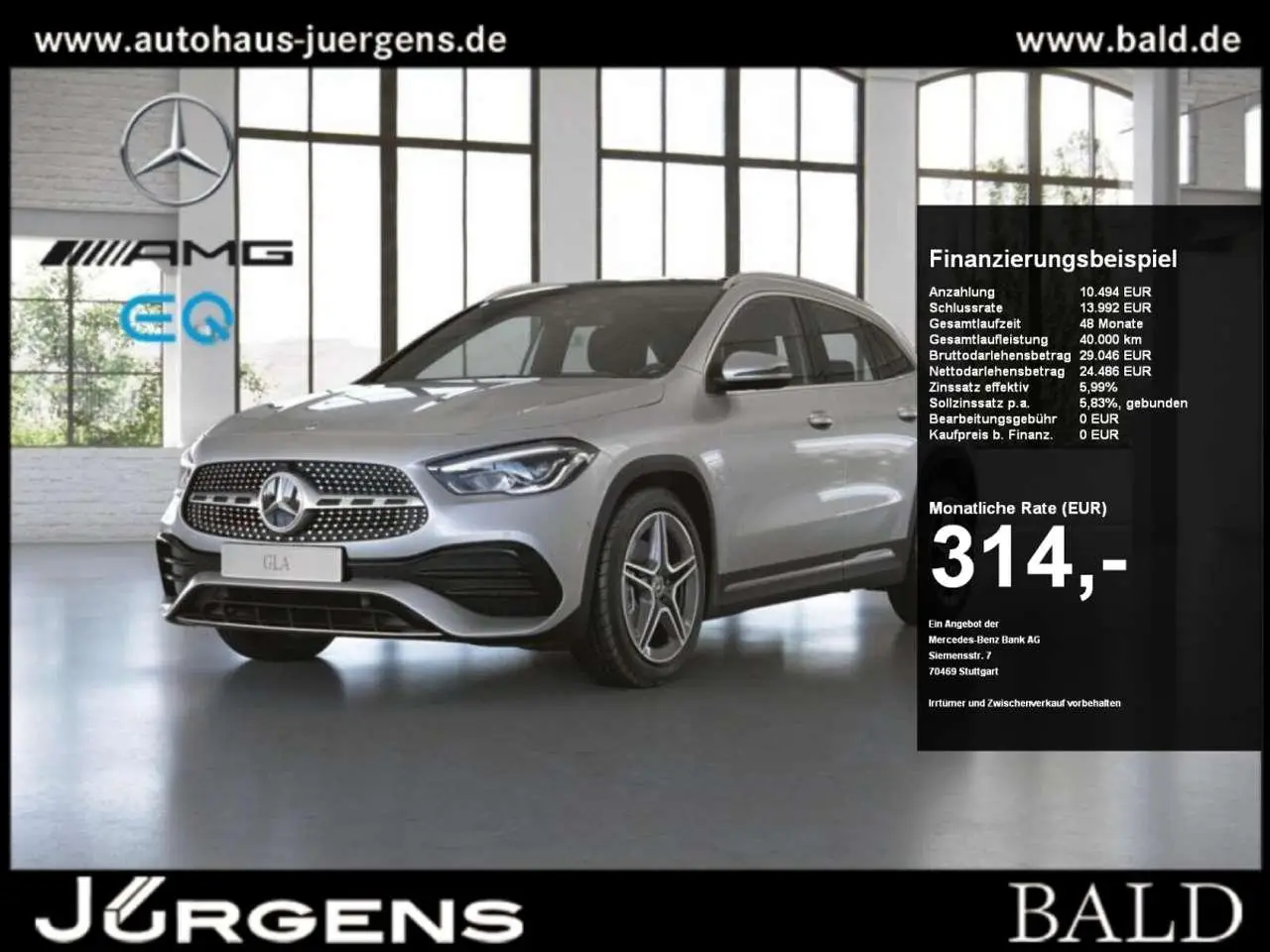 Photo 1 : Mercedes-benz Classe Gla 2020 Essence