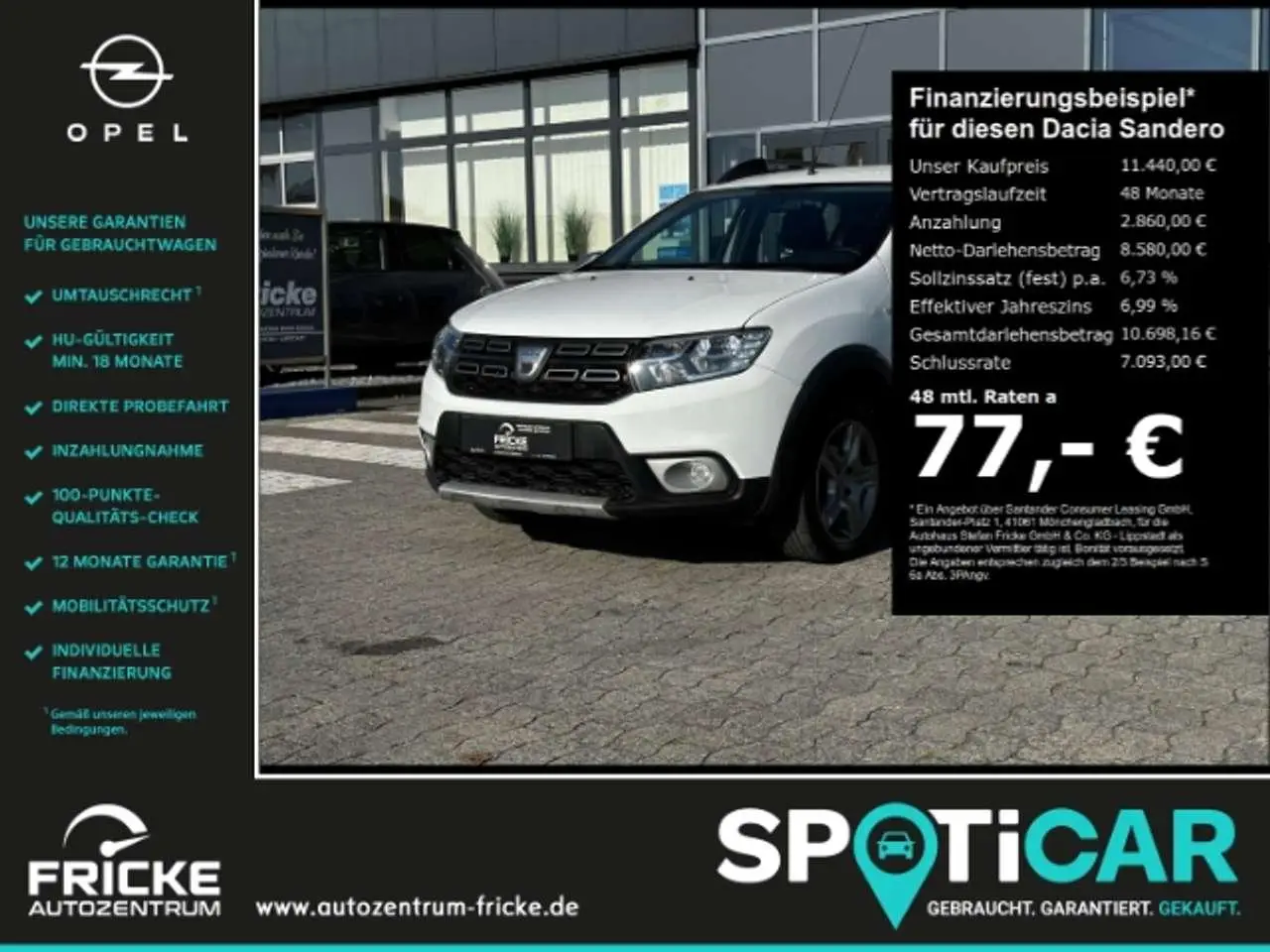 Photo 1 : Dacia Sandero 2020 Petrol