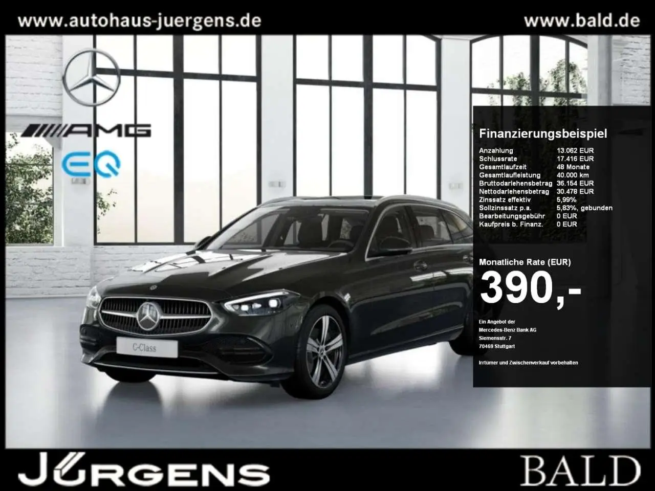 Photo 1 : Mercedes-benz Classe C 2023 Essence