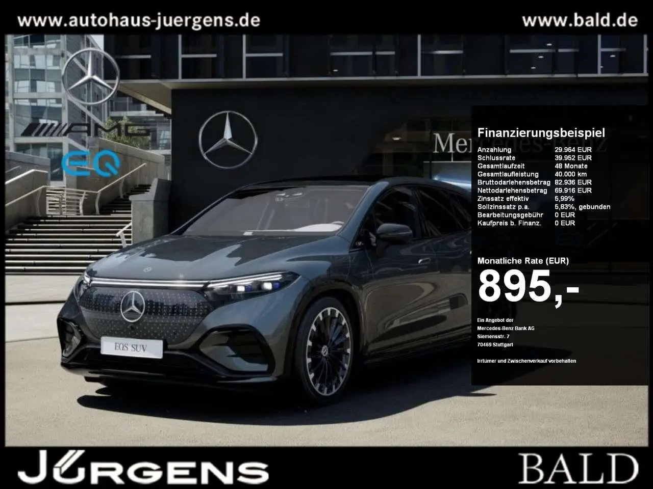 Photo 1 : Mercedes-benz Eqs 2024 Electric