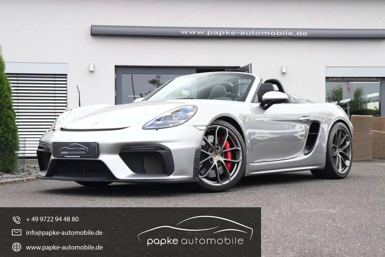 Photo 1 : Porsche Boxster 2020 Petrol