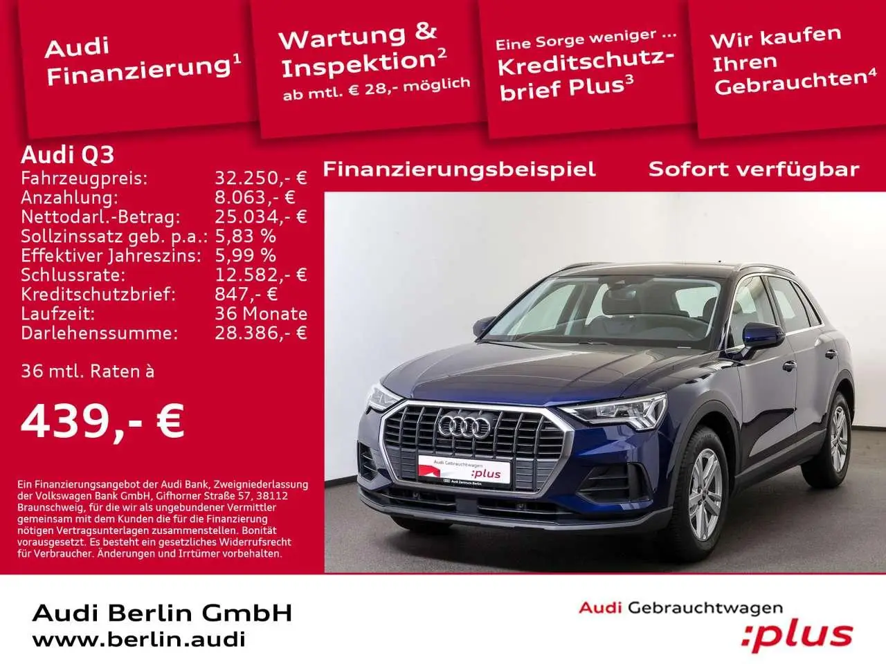 Photo 1 : Audi Q3 2022 Petrol