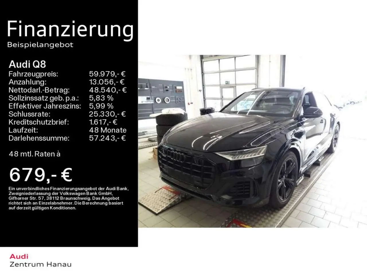 Photo 1 : Audi Q8 2020 Diesel