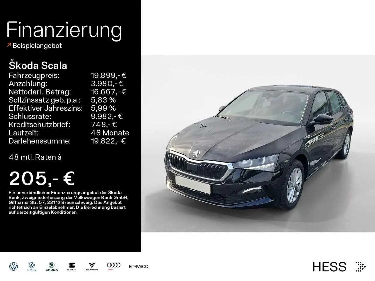 Photo 1 : Skoda Scala 2024 Petrol