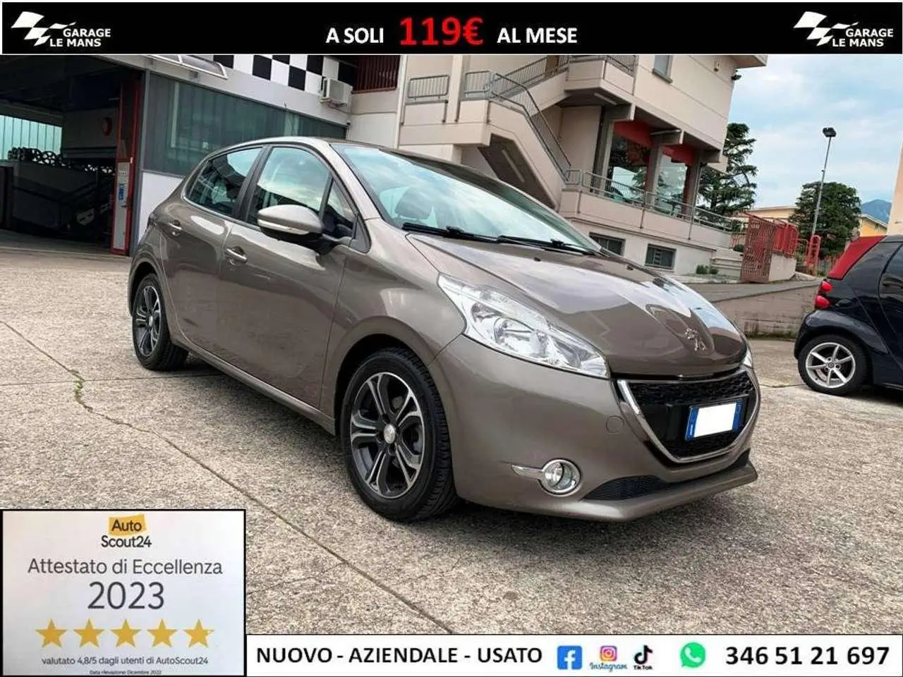 Photo 1 : Peugeot 208 2015 GPL