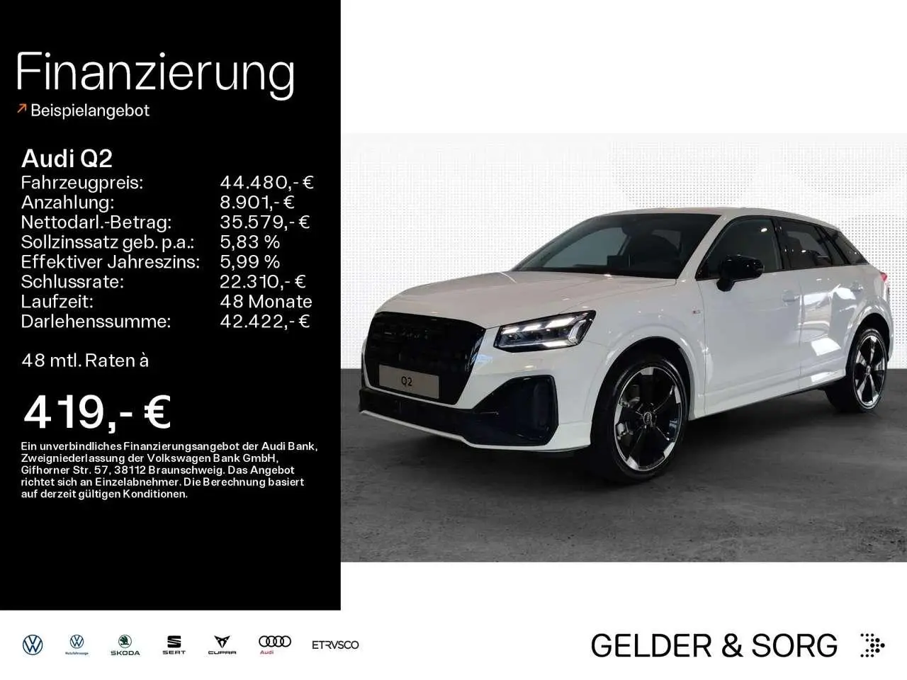 Photo 1 : Audi Q2 2024 Diesel