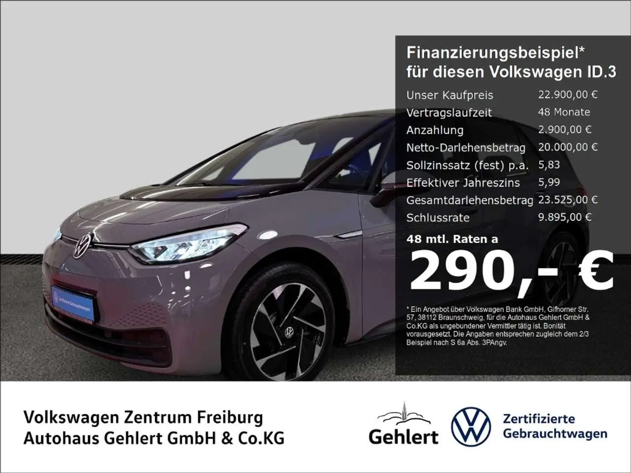 Photo 1 : Volkswagen Id.3 2021 Electric