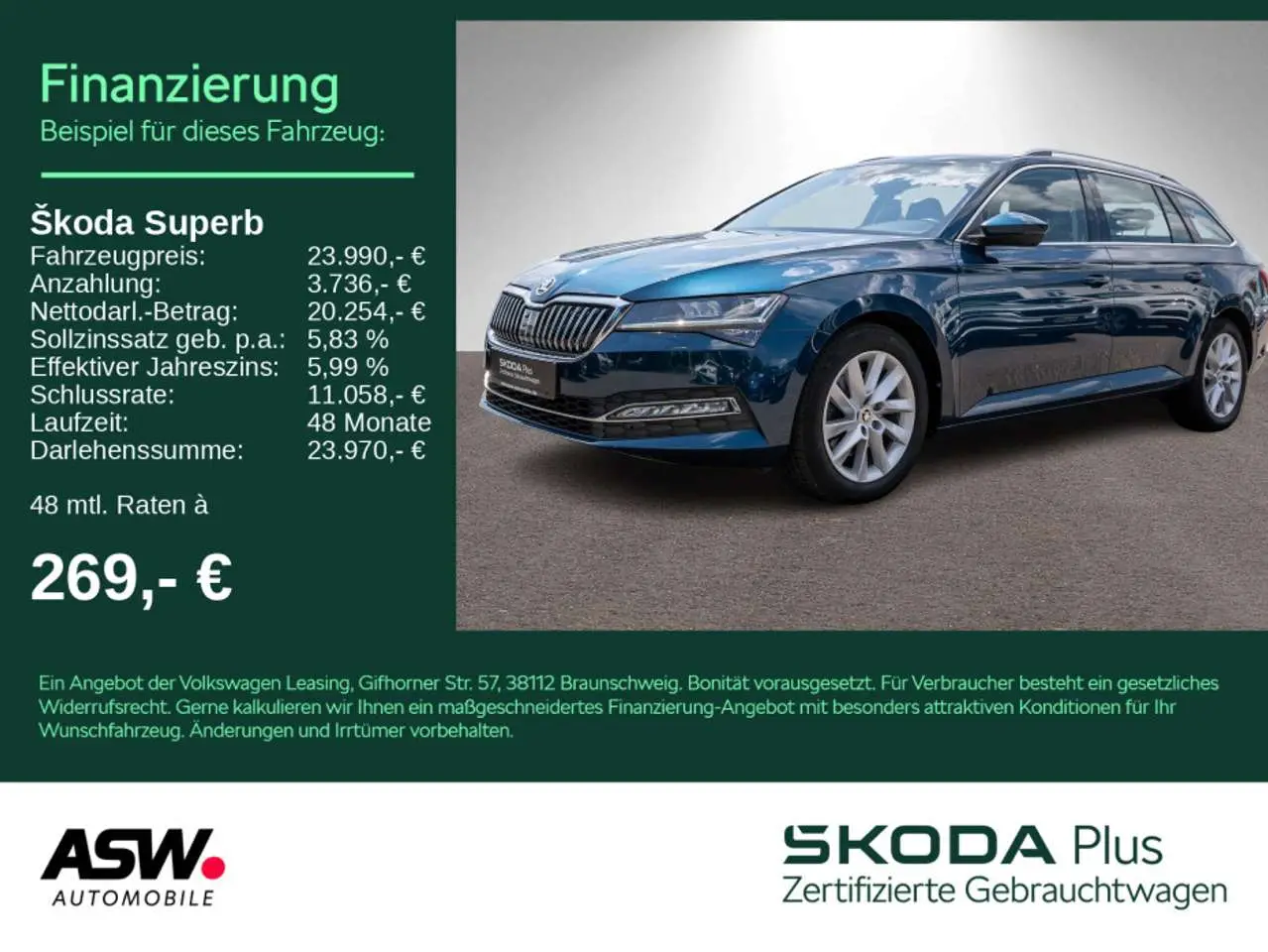 Photo 1 : Skoda Superb 2021 Diesel