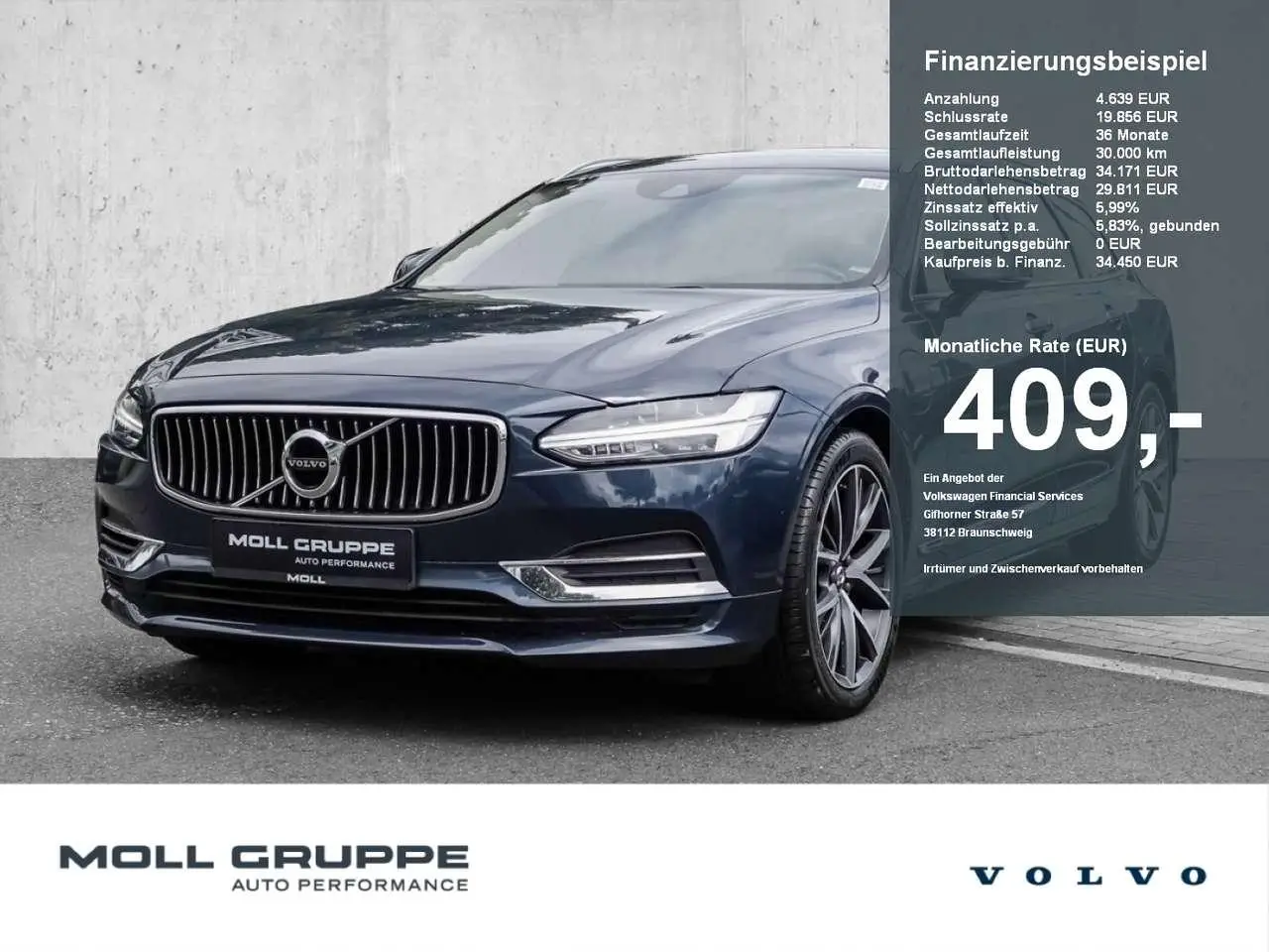 Photo 1 : Volvo V90 2019 Hybrid