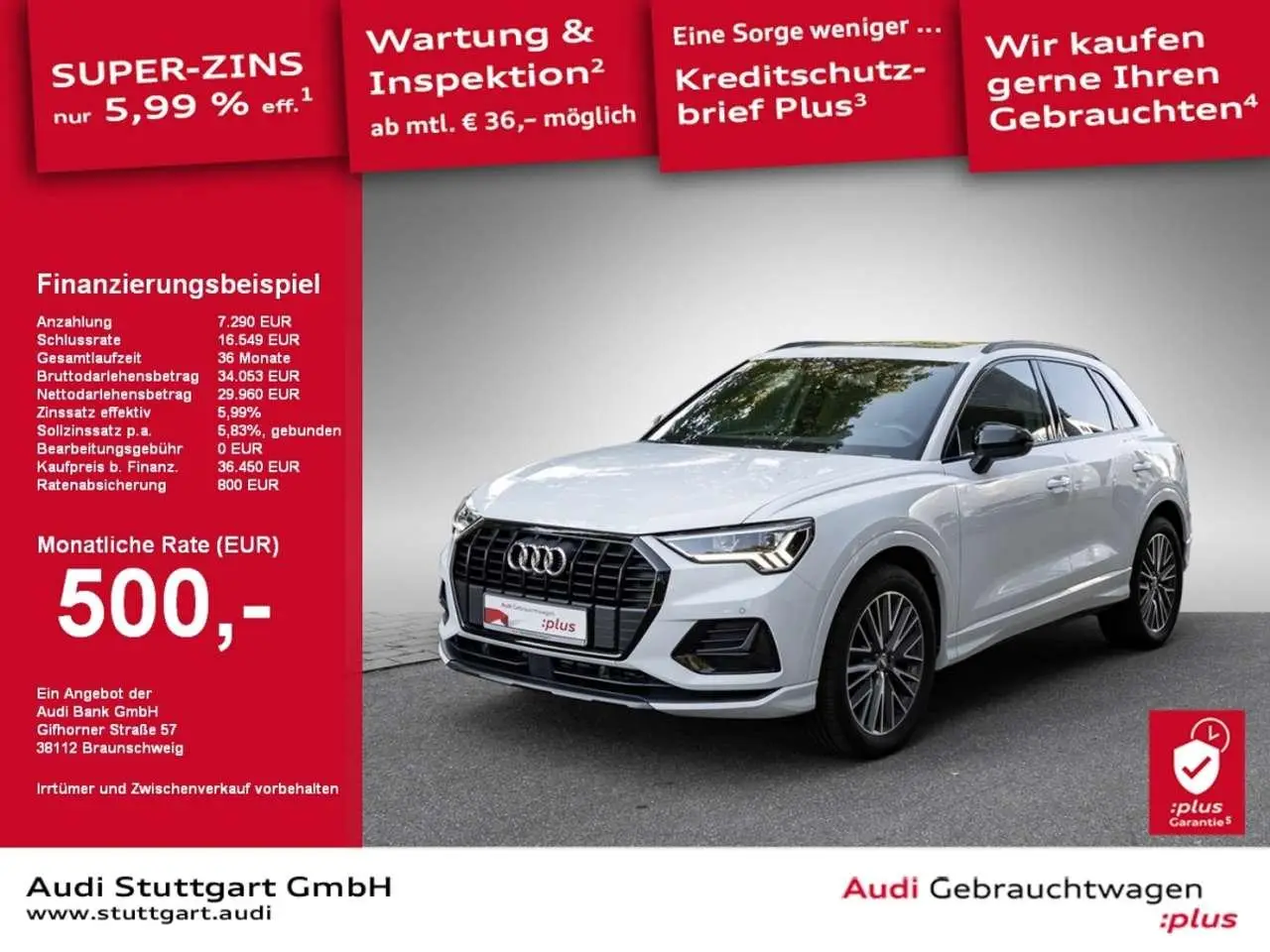 Photo 1 : Audi Q3 2021 Petrol