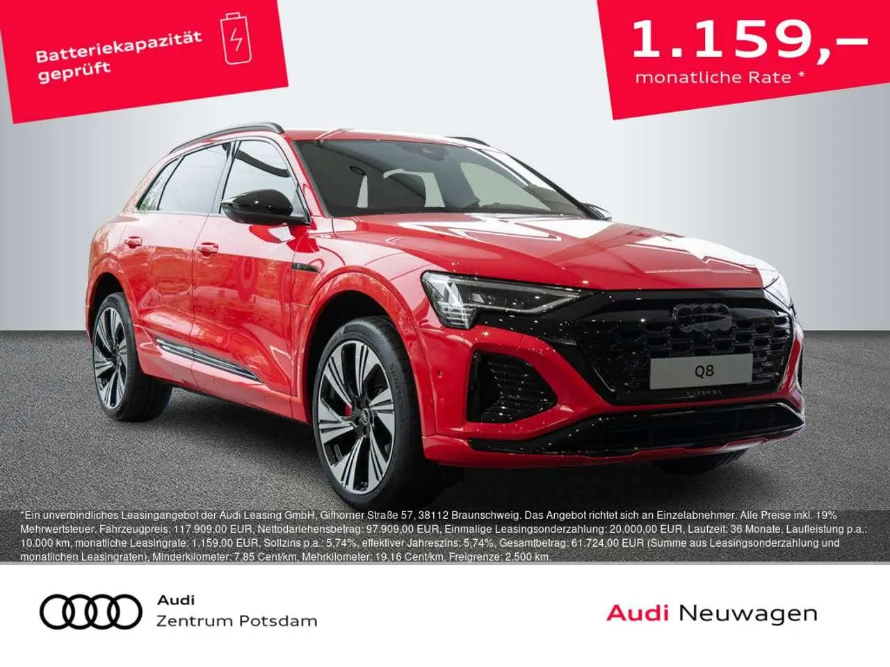 Photo 1 : Audi Q8 2024 Électrique