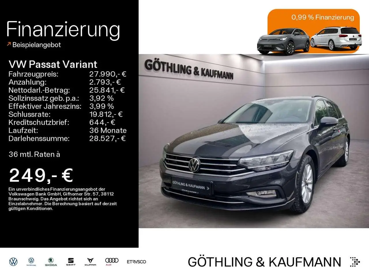 Photo 1 : Volkswagen Passat 2023 Petrol