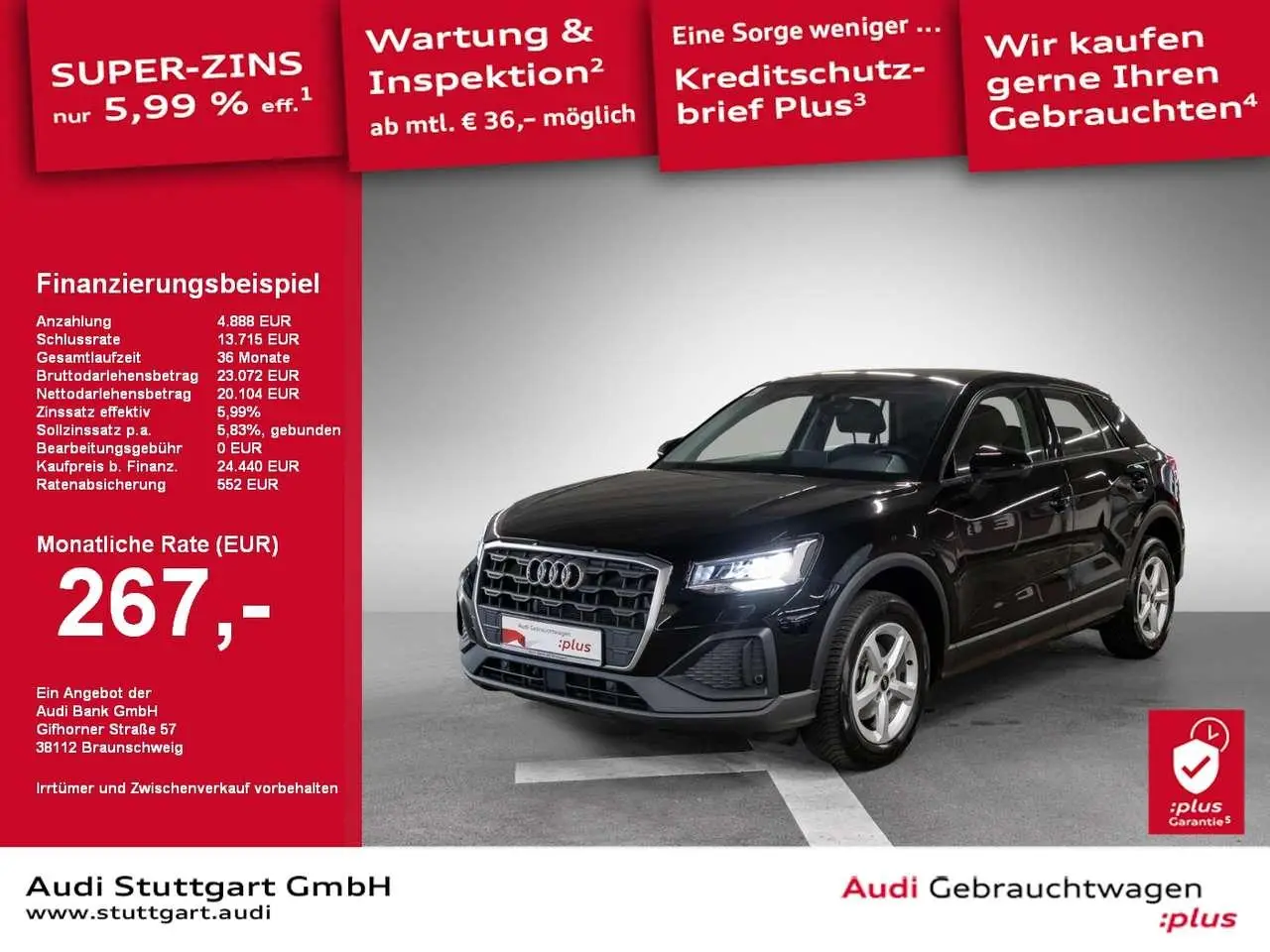 Photo 1 : Audi Q2 2022 Essence