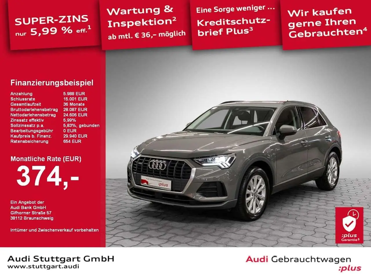 Photo 1 : Audi Q3 2020 Petrol