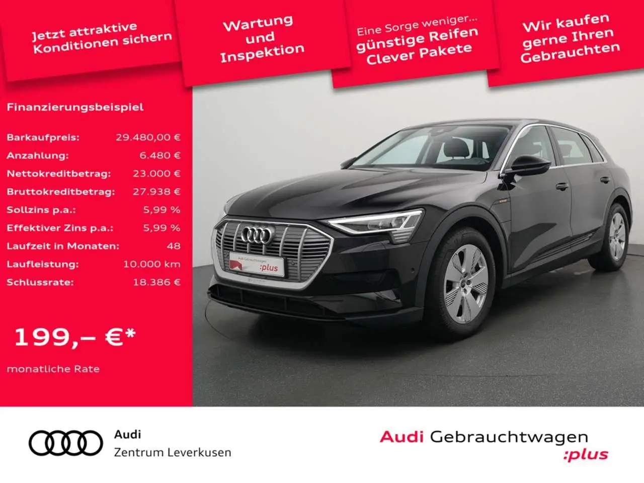 Photo 1 : Audi E-tron 2022 Électrique