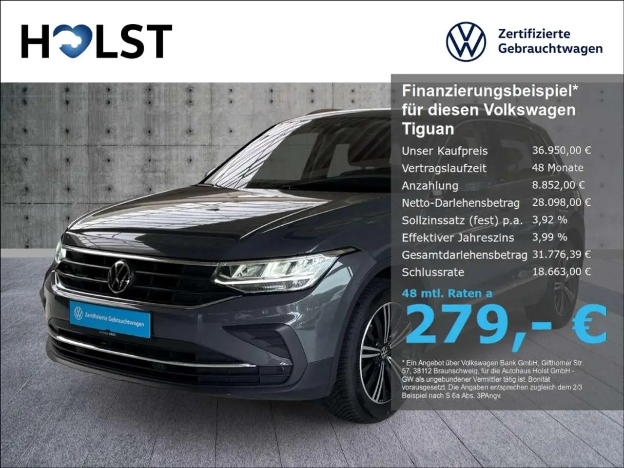 Photo 1 : Volkswagen Tiguan 2023 Petrol