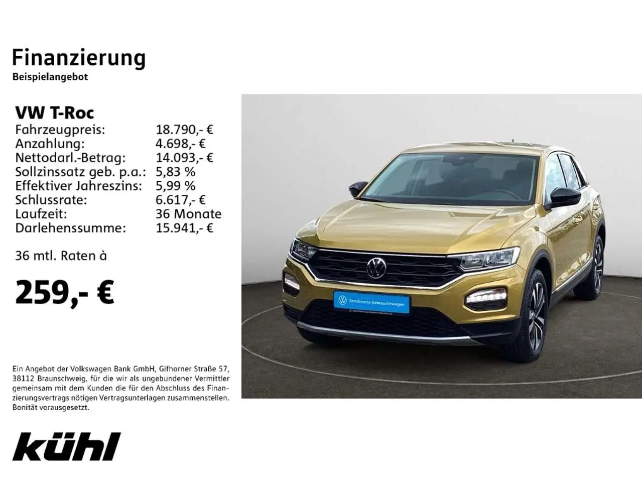 Photo 1 : Volkswagen T-roc 2020 Essence