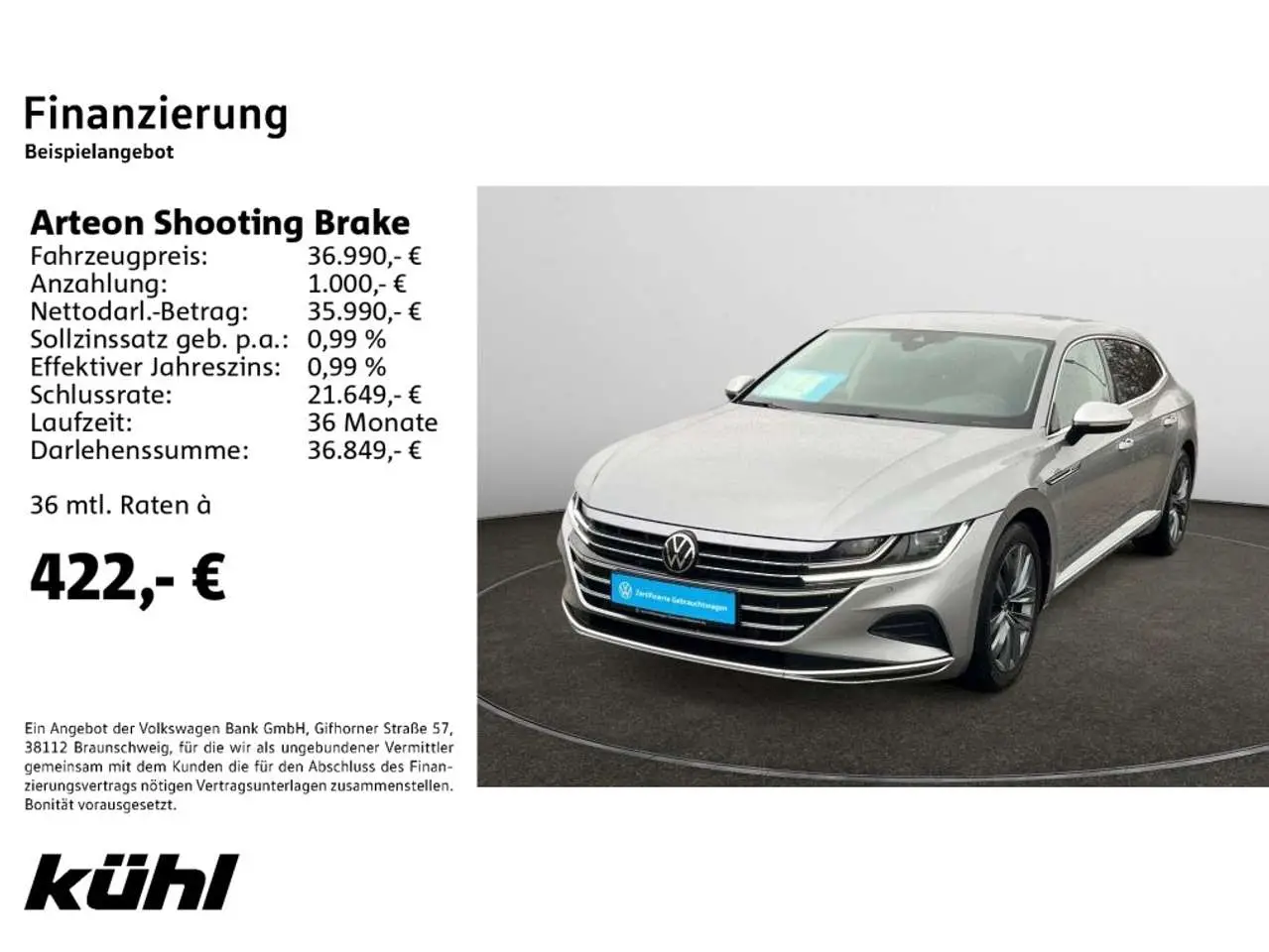 Photo 1 : Volkswagen Arteon 2024 Diesel