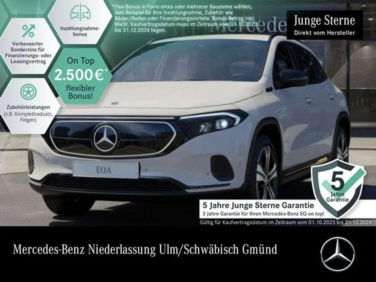 Photo 1 : Mercedes-benz Classe Eqa 2021 Electric