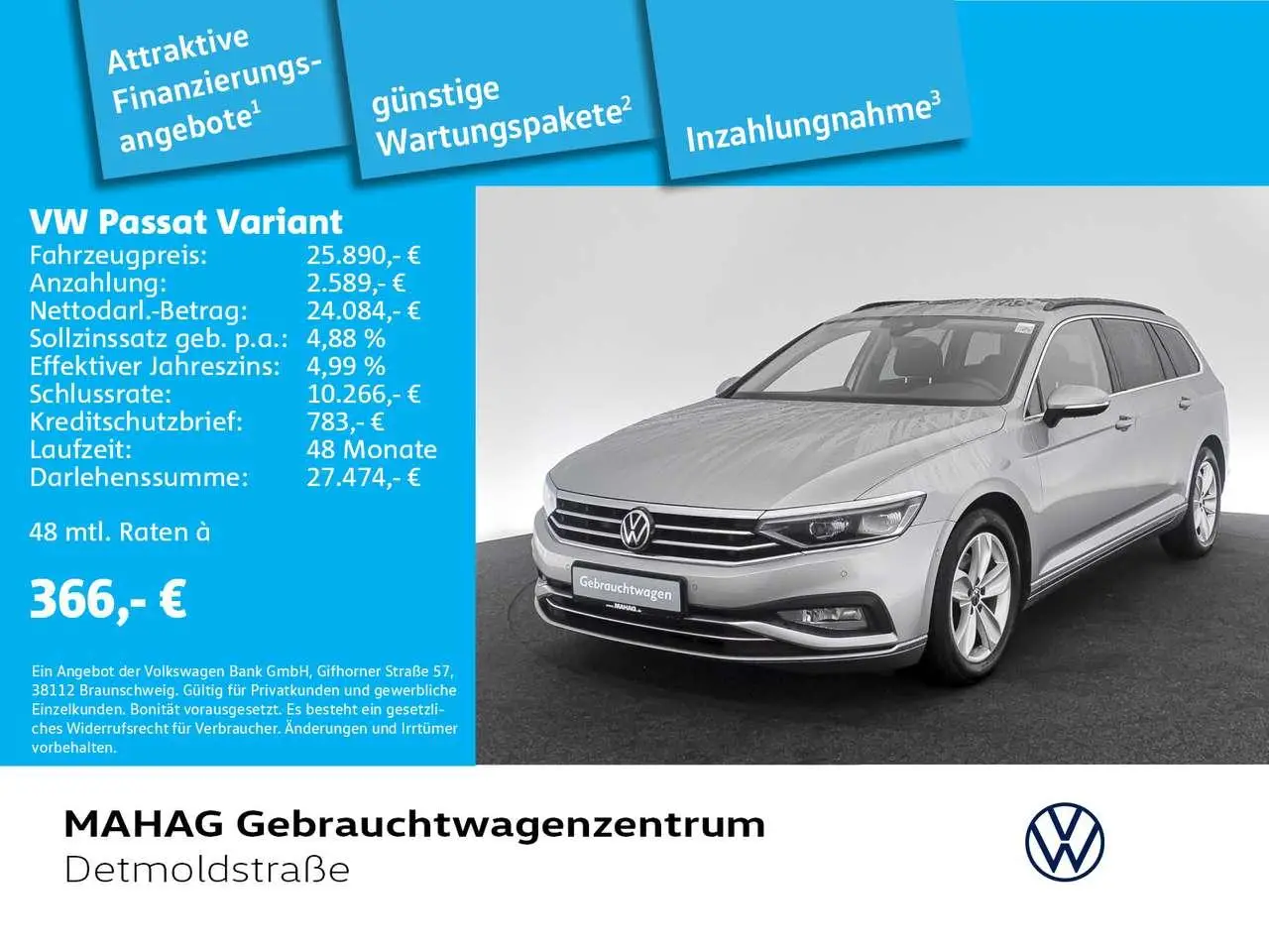 Photo 1 : Volkswagen Passat 2021 Diesel