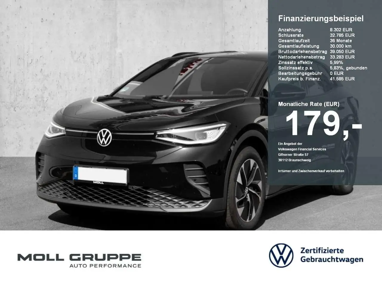 Photo 1 : Volkswagen Id.4 2024 Électrique