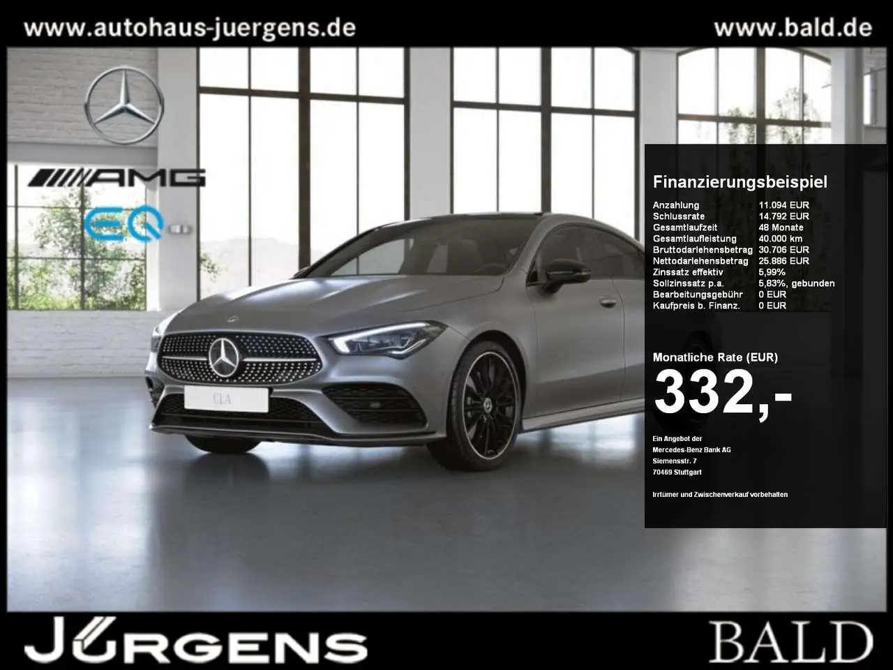 Photo 1 : Mercedes-benz Classe Cla 2022 Hybride