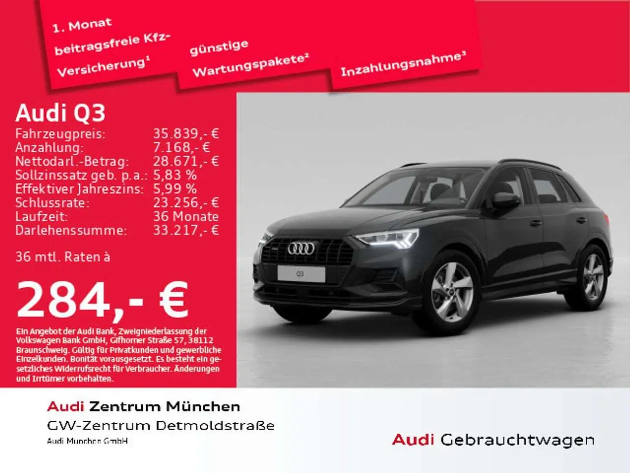 Photo 1 : Audi Q3 2021 Petrol