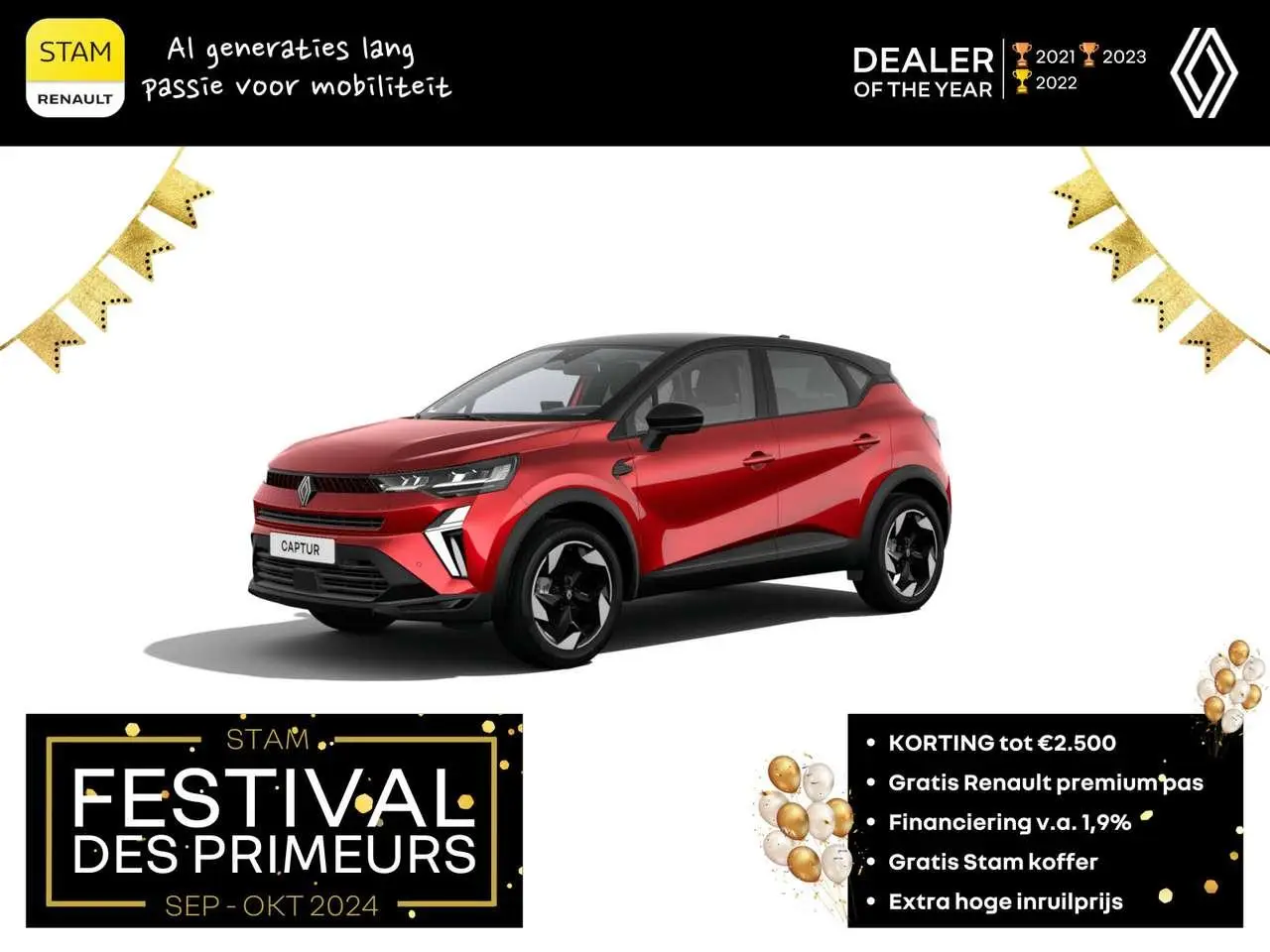 Photo 1 : Renault Captur 2024 Hybride