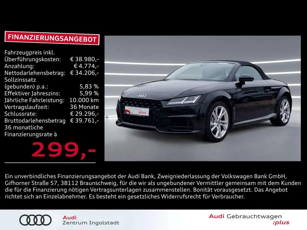 Photo 1 : Audi Tt 2023 Essence