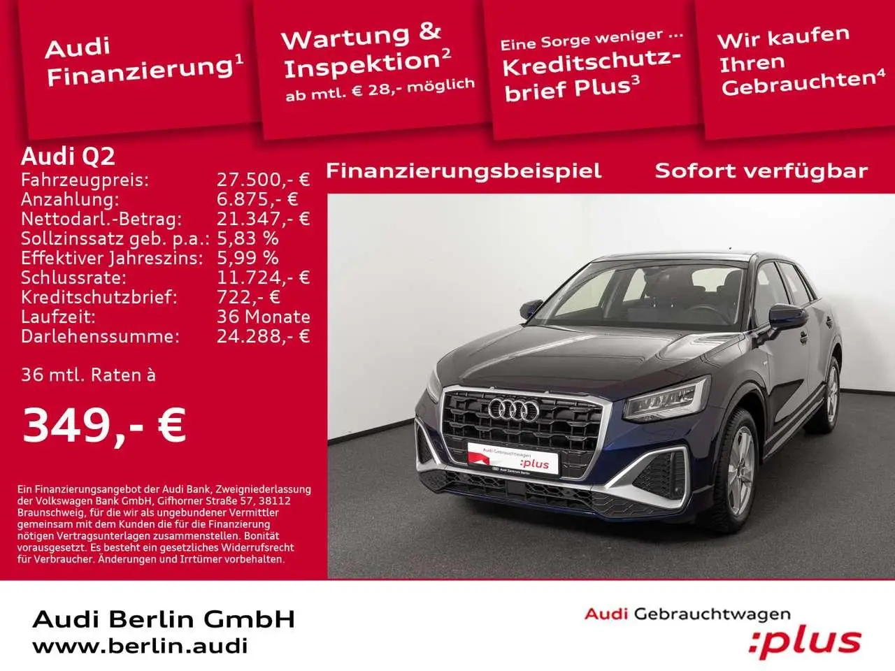 Photo 1 : Audi Q2 2021 Petrol