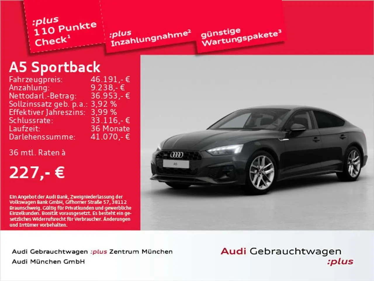 Photo 1 : Audi A5 2023 Petrol