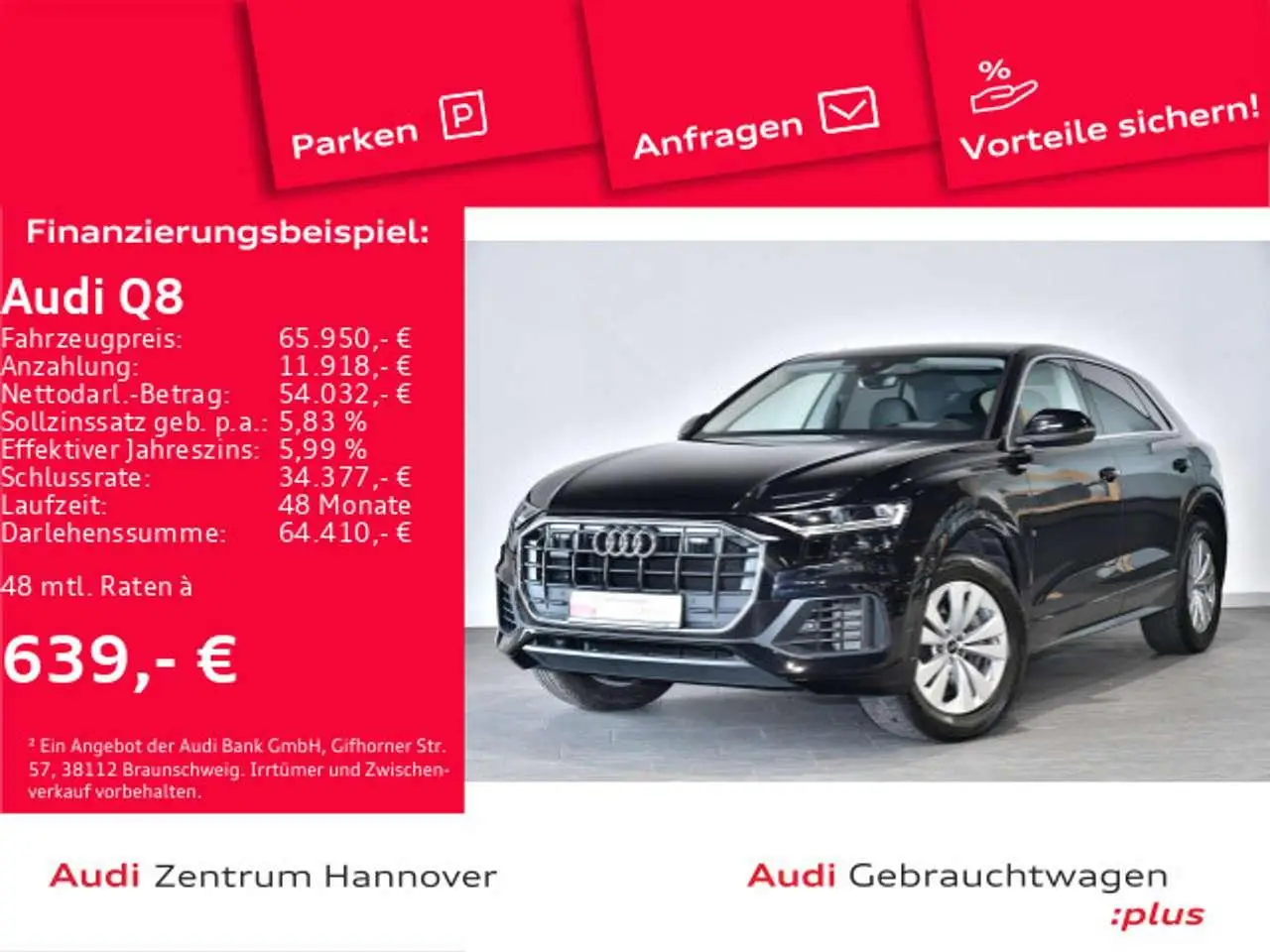 Photo 1 : Audi Q8 2021 Hybride