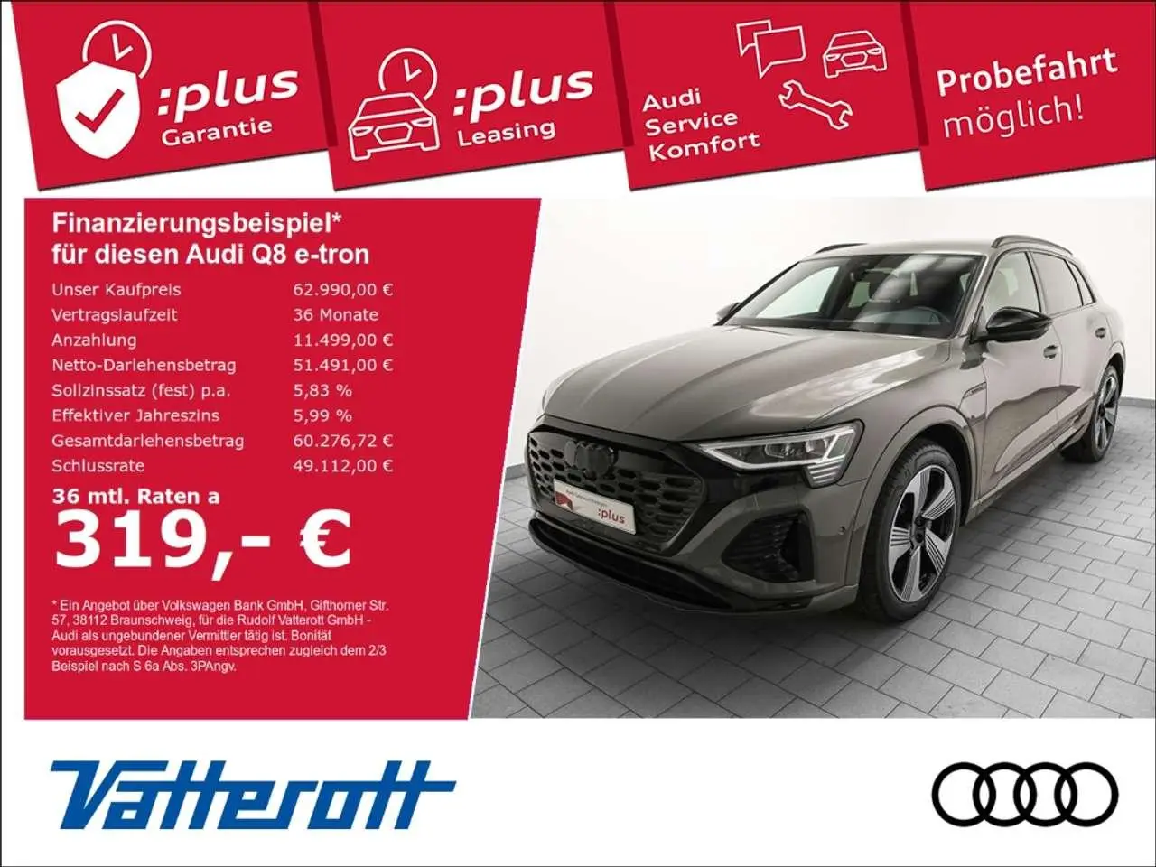 Photo 1 : Audi Q8 2023 Électrique