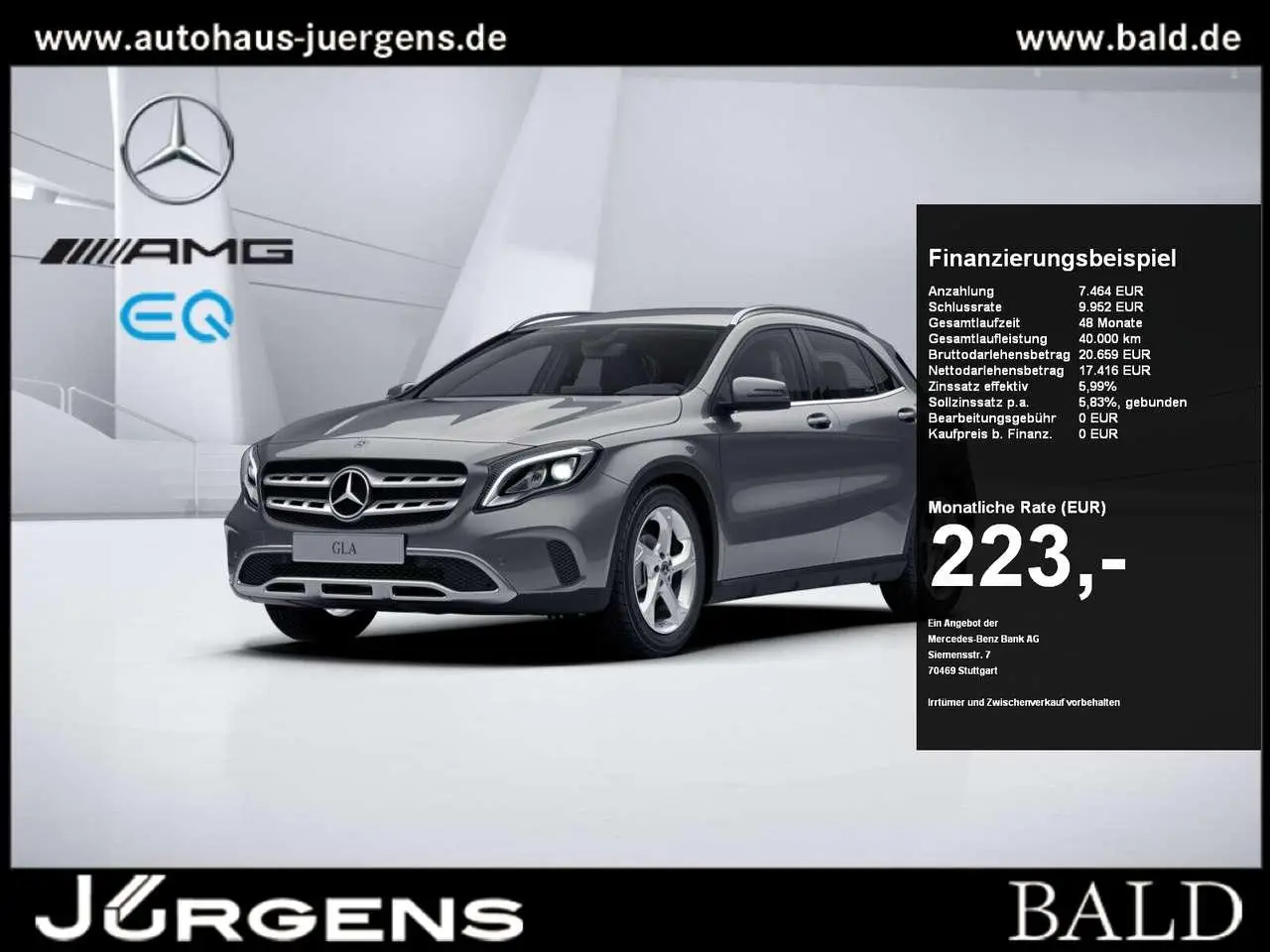 Photo 1 : Mercedes-benz Classe Gla 2019 Essence