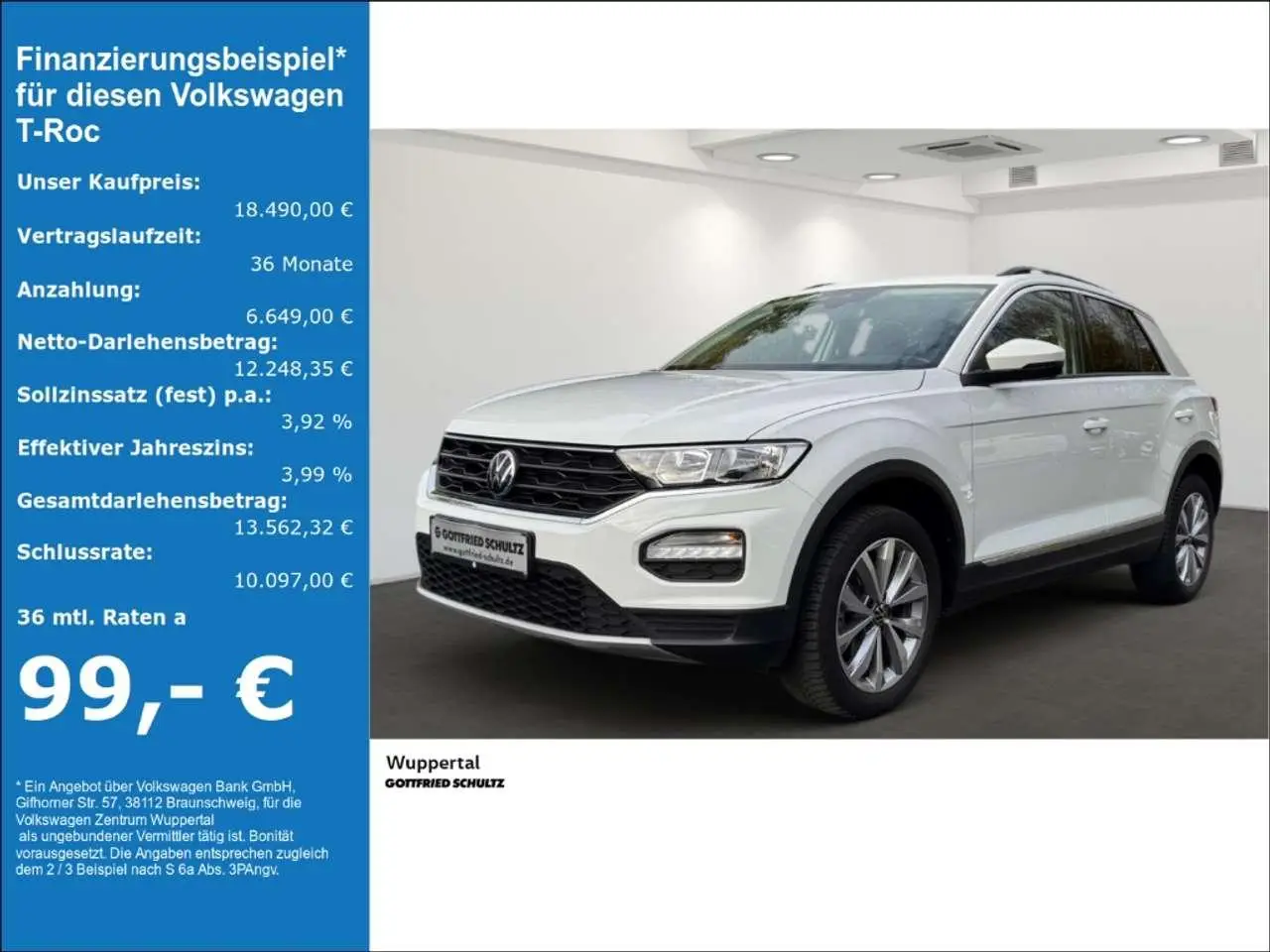 Photo 1 : Volkswagen T-roc 2020 Diesel