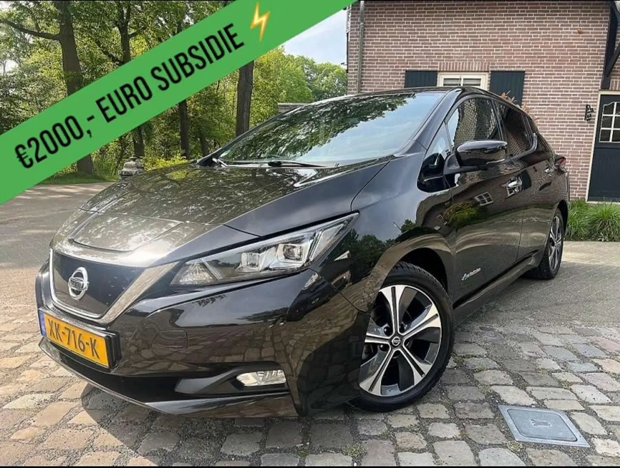 Photo 1 : Nissan Leaf 2019 Électrique