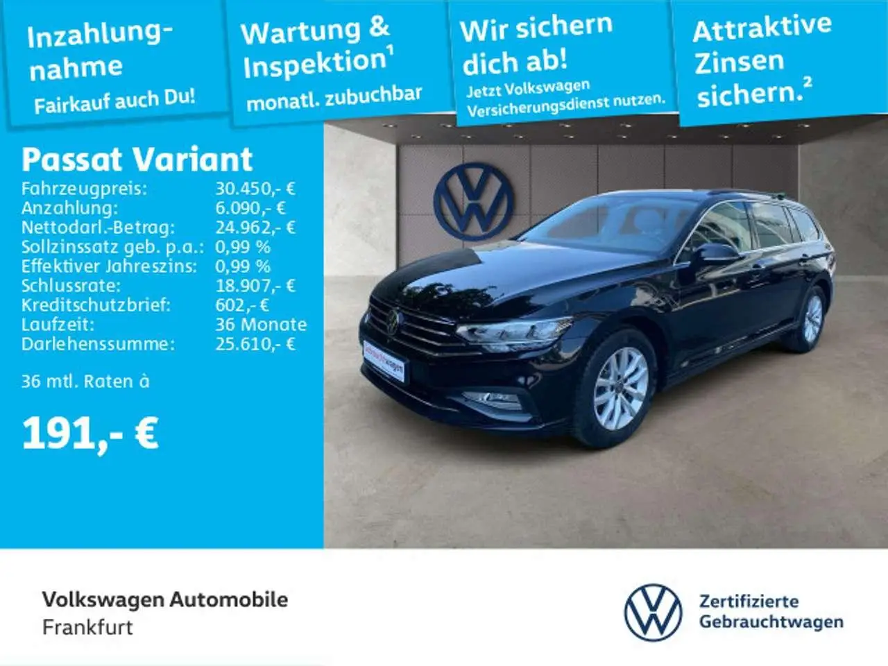 Photo 1 : Volkswagen Passat 2023 Diesel