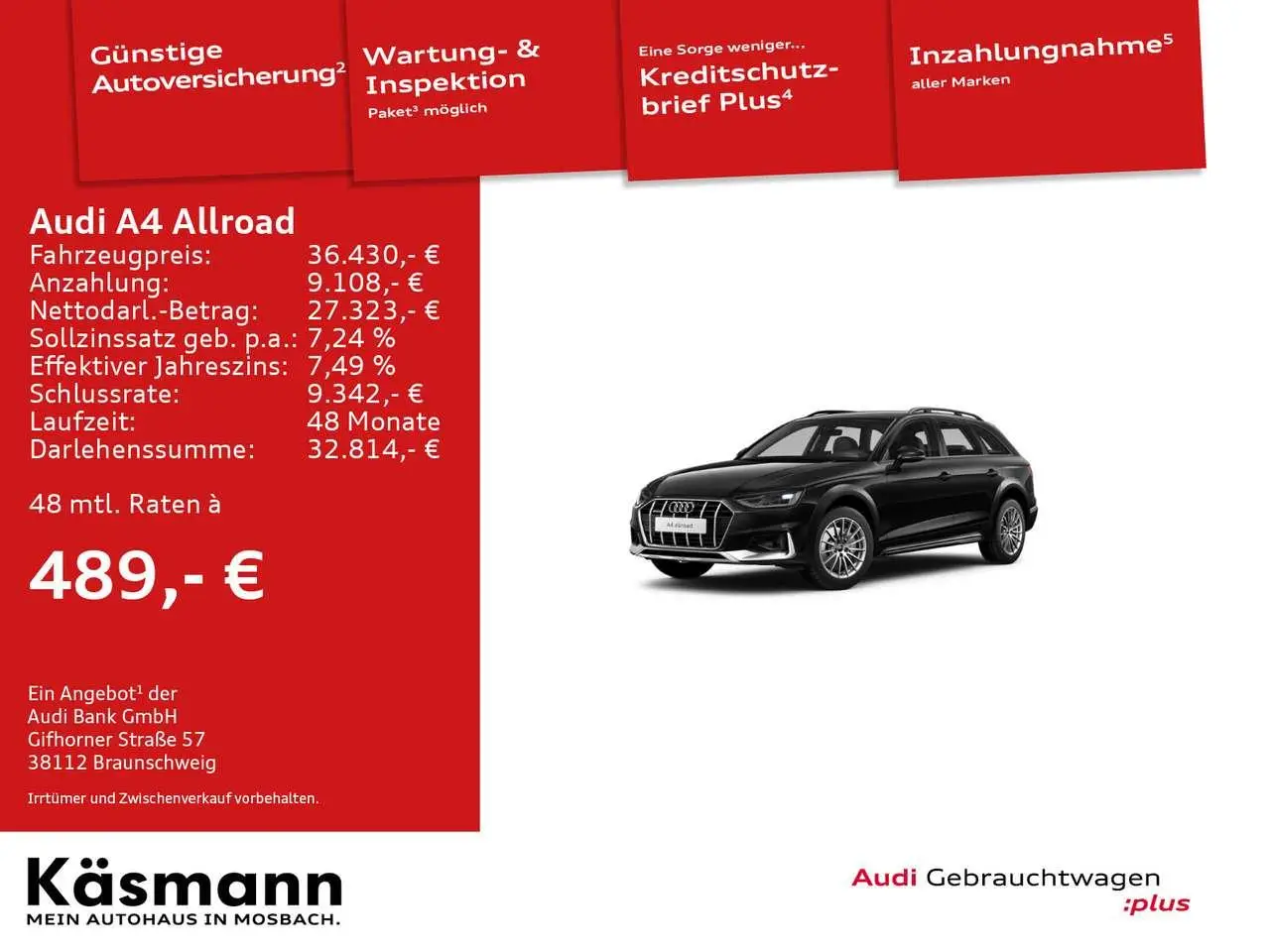 Photo 1 : Audi A4 2022 Diesel