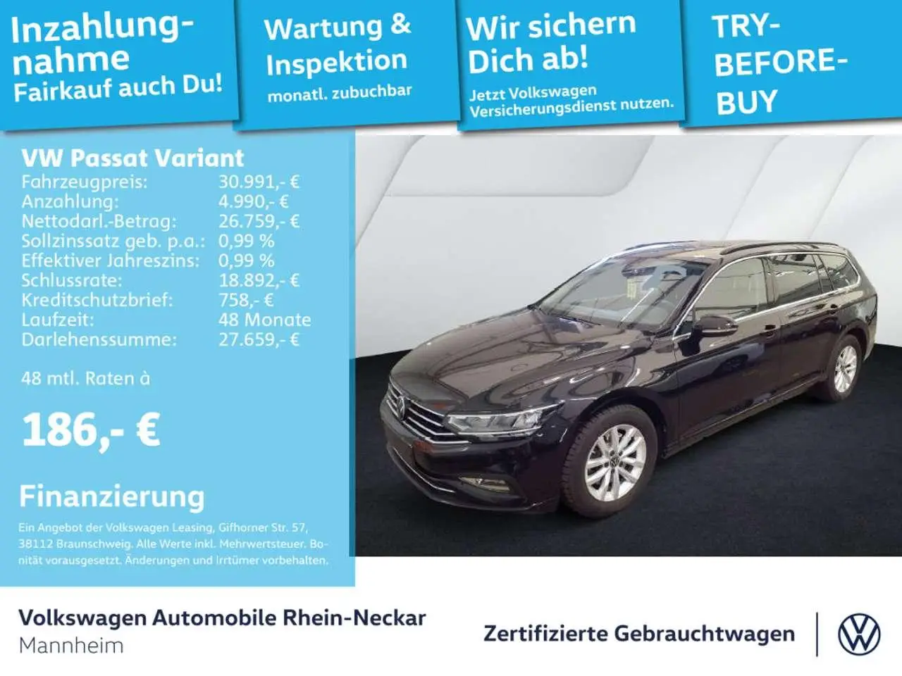 Photo 1 : Volkswagen Passat 2024 Petrol