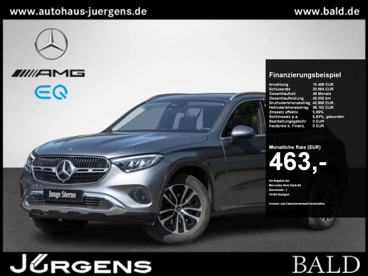 Photo 1 : Mercedes-benz Classe Glc 2023 Diesel