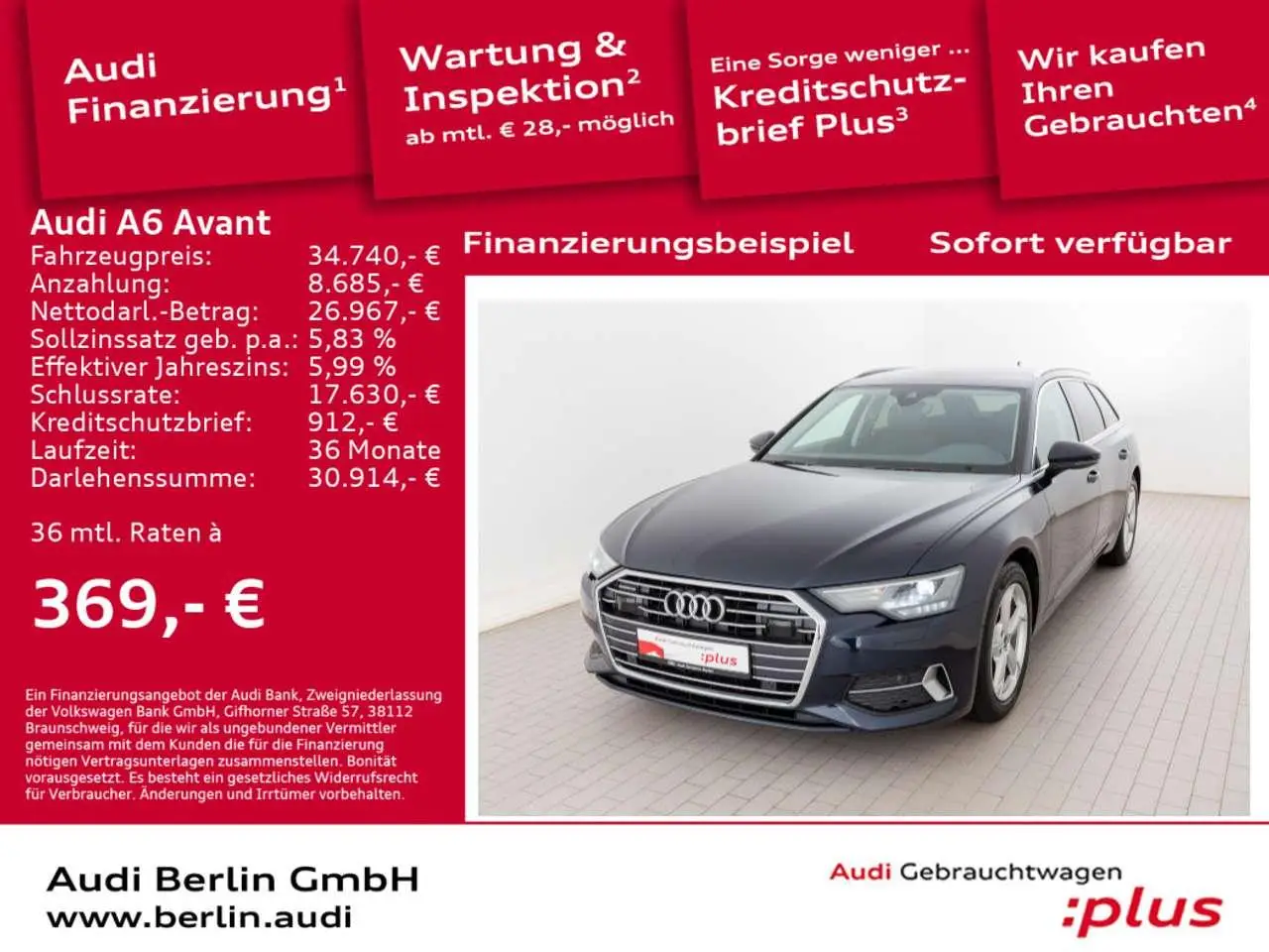 Photo 1 : Audi A6 2021 Diesel