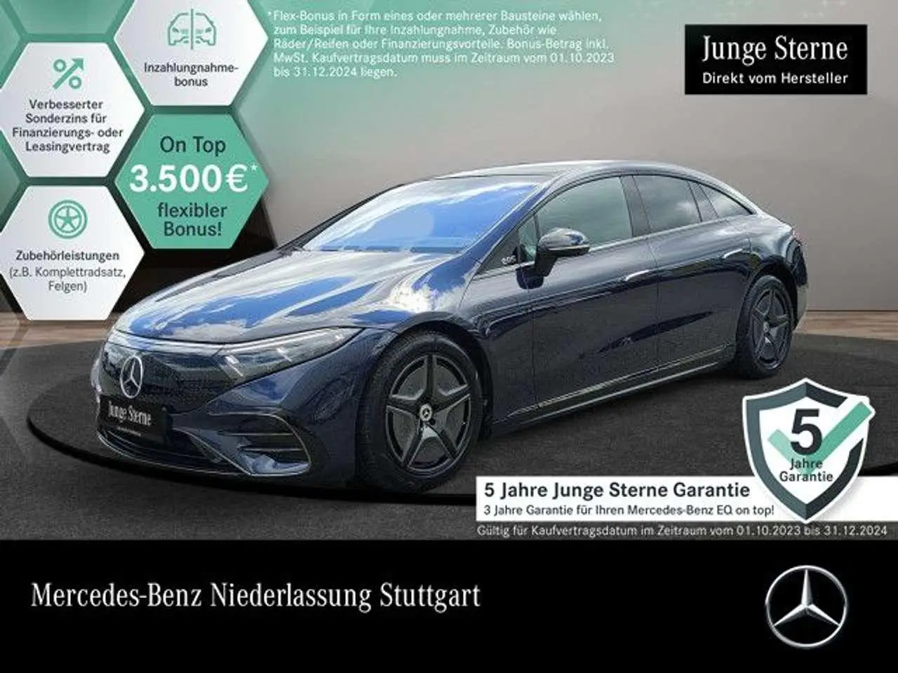 Photo 1 : Mercedes-benz Eqs 2022 Électrique