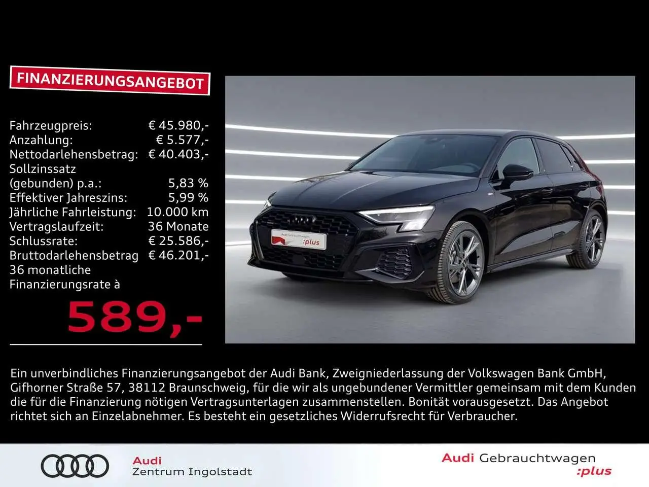 Photo 1 : Audi A3 2024 Diesel