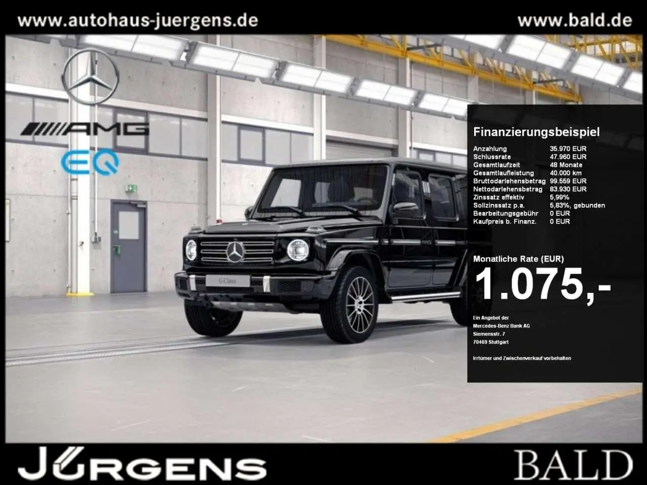 Photo 1 : Mercedes-benz Serie G 2020 Diesel