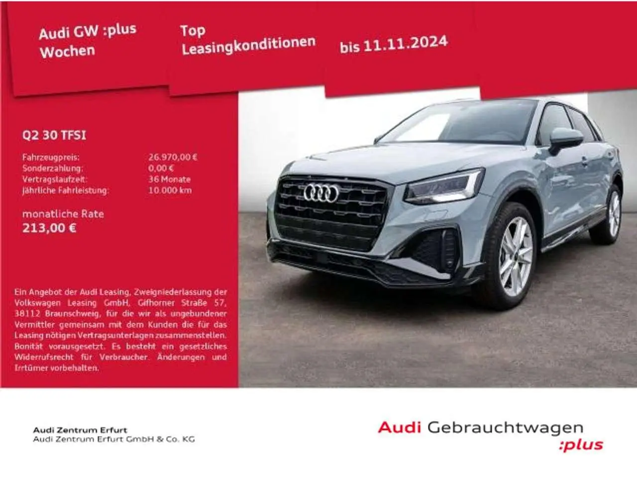 Photo 1 : Audi Q2 2023 Petrol