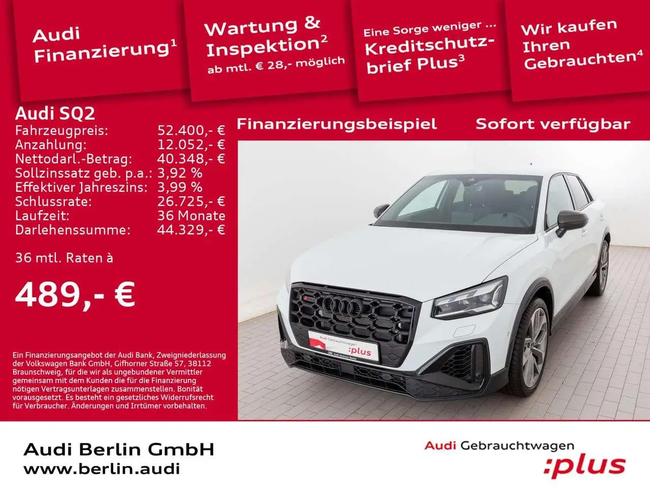 Photo 1 : Audi Sq2 2023 Essence