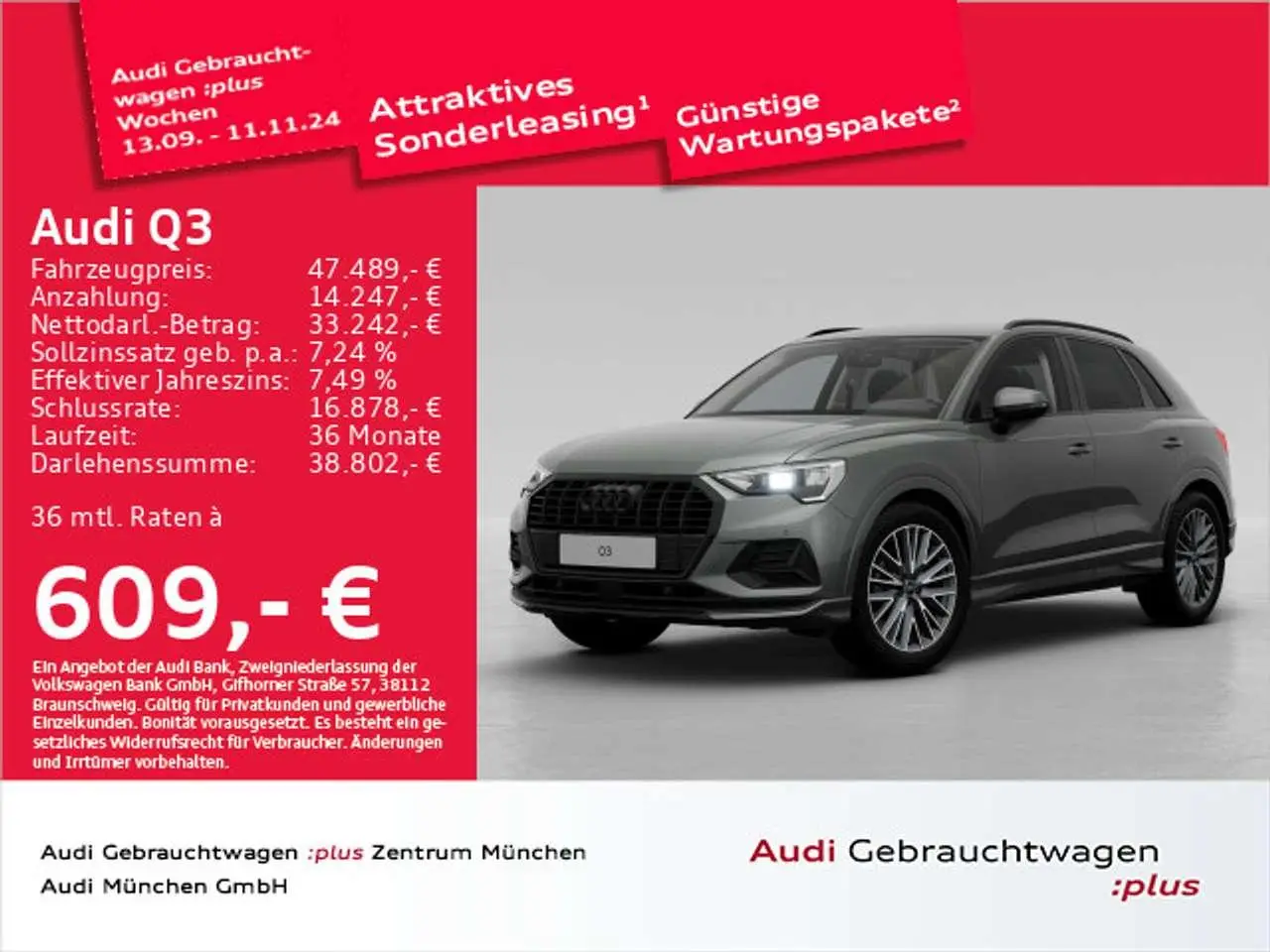 Photo 1 : Audi Q3 2024 Diesel