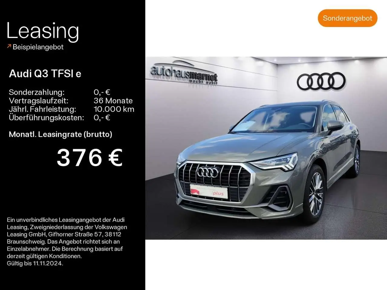 Photo 1 : Audi Q3 2023 Hybride