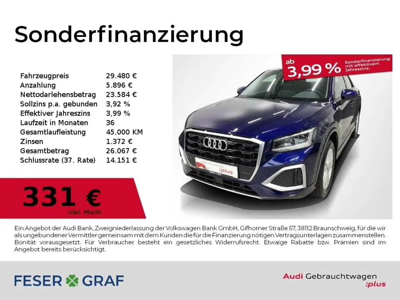 Photo 1 : Audi Q2 2023 Petrol